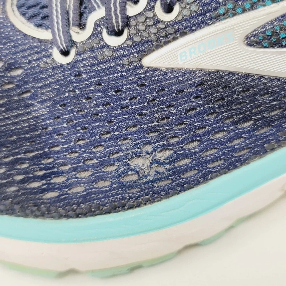 Brooks Ghost 11 Women's Sneakers Sz 9.5 B Running Shoes Navy Blue Casual